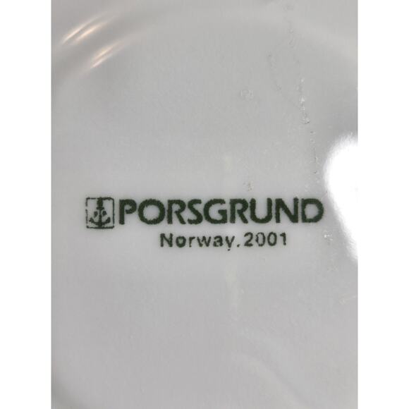 Barista Cup & Saucer Portsgrund Norway Cappuccino Set Porcelain - Picture 2 of 8